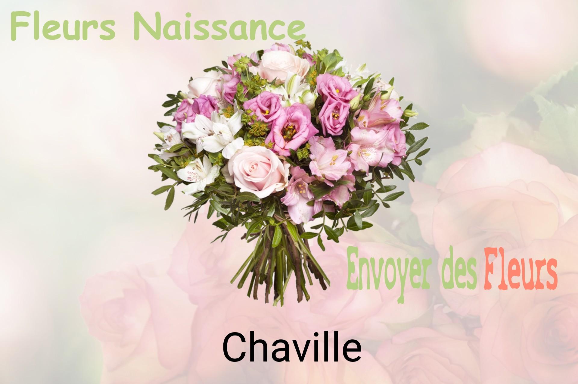 Bouquet de fleurs de naissance livré à Chaville