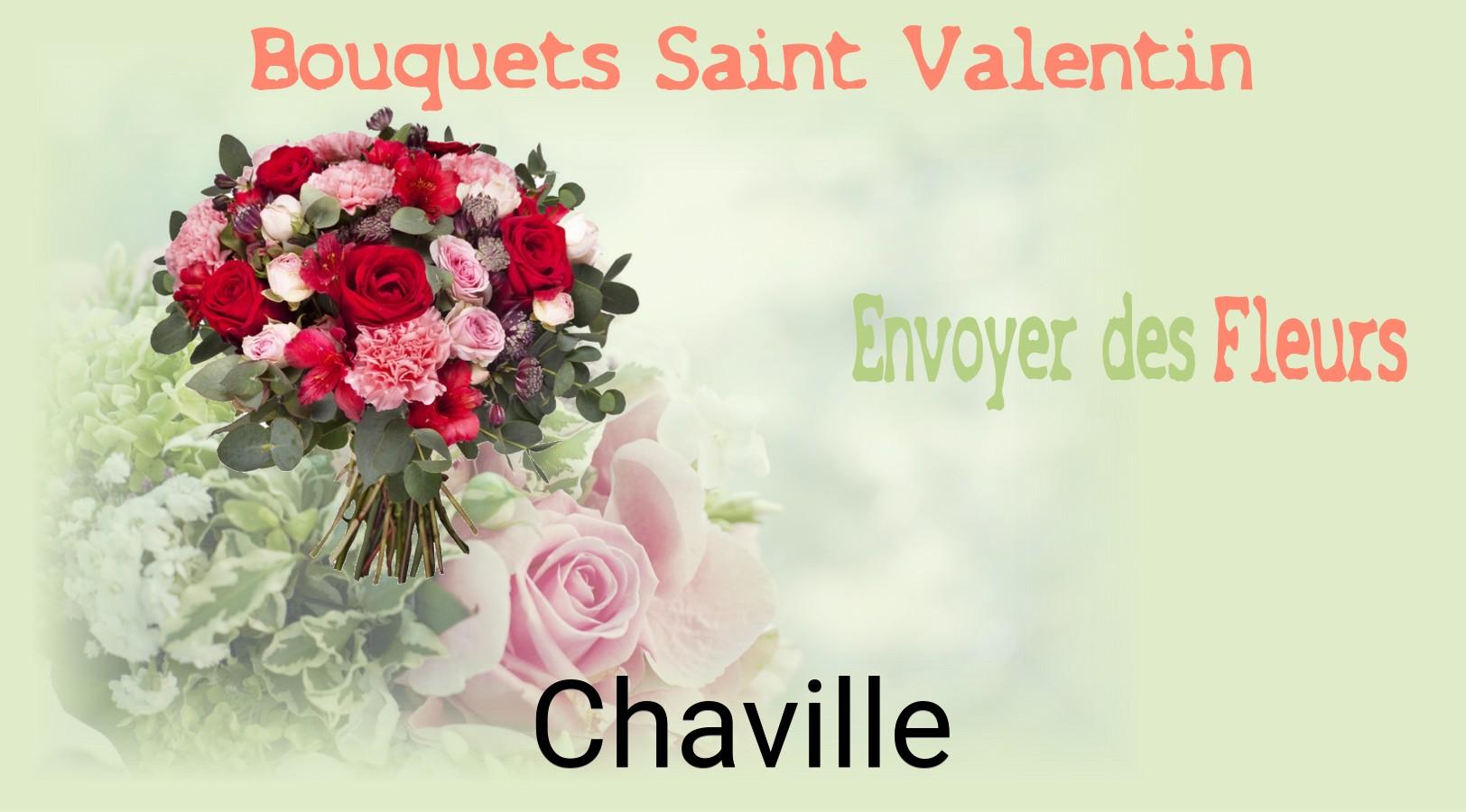 Roses de Saint-Valentin livrées à Chaville
