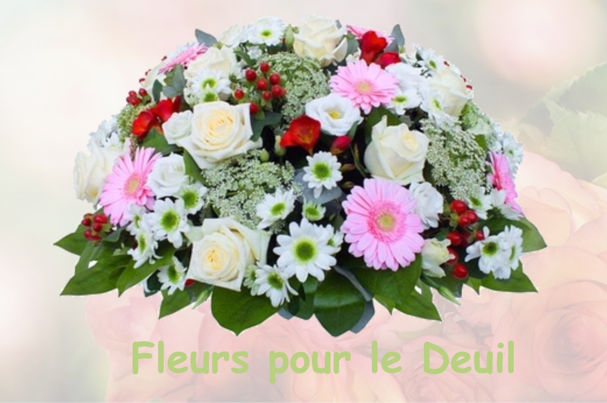 fleurs deuil CHAVILLE